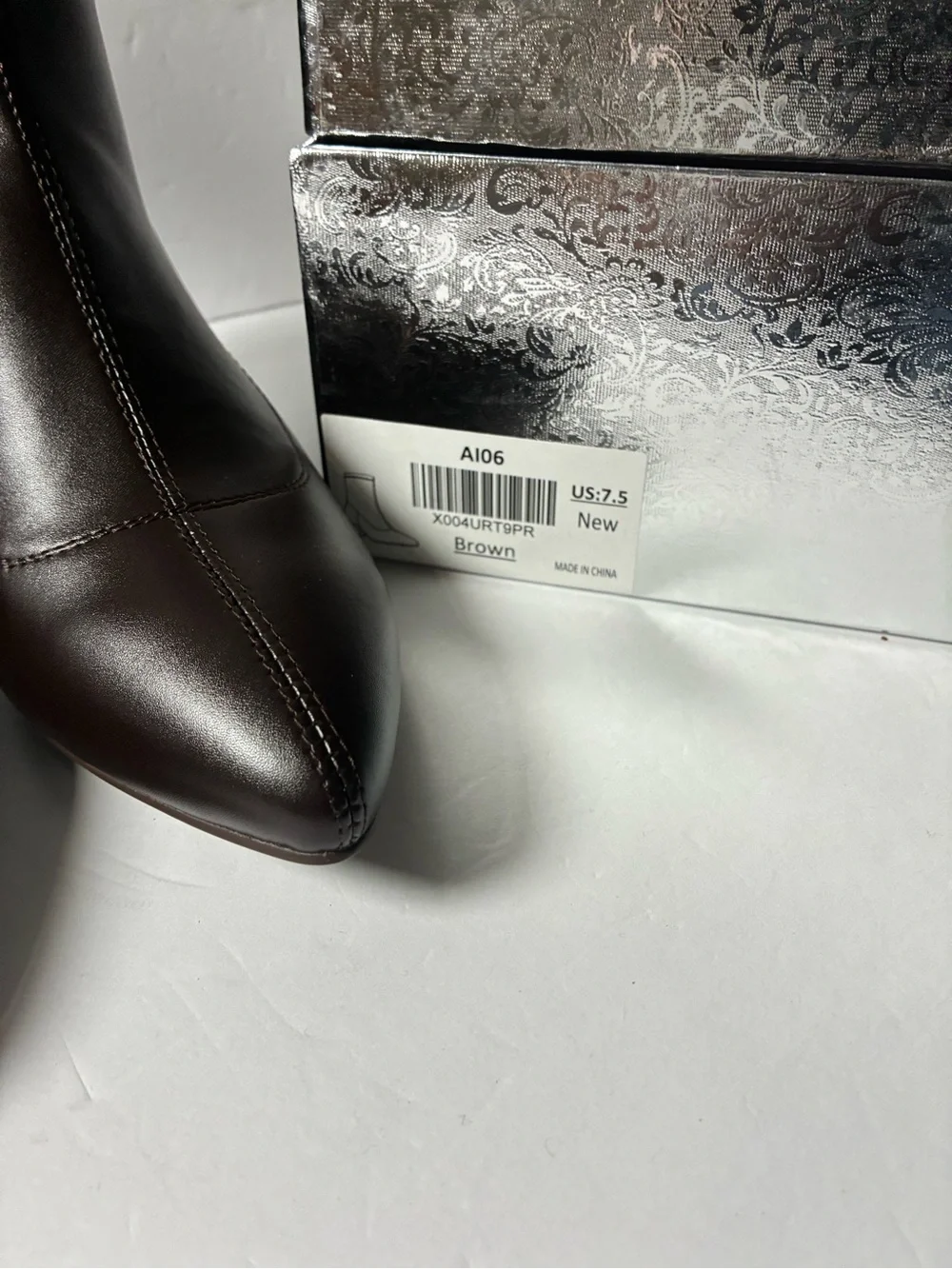 Women's Black Mid-Calf Block Heel Ankle Boots